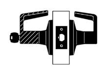 Heavy Duty Cylindrical Lockset